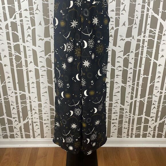 Lost + Wander Zodiac Cross-Front Ruffle Jumpsuit S - Picture 3 of 12